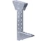 Потолочная стойка сборная PRO-montag.ru SPTL 400 H650 полка 400 стойка 650 мм (1,5) INOX CM78224INOX 1
