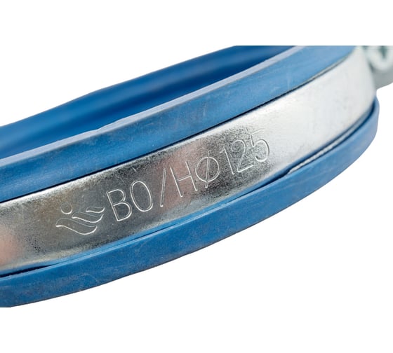 Металлический хомут Blue Ocean шуруп и дюбель - 125/М10х110 PPRF/MSHTS 125