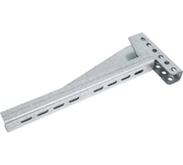 Консоль с опорой монолитная усиленная PRO-montag.ru KMU 300 под П-профиль 35x30 (2,5) WM520042