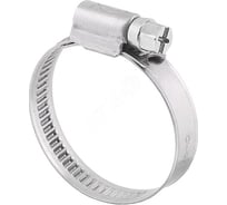 Хомут червячный AIRLINE 25-40/9 мм, стандарт, W1 оцинкованный, 50 шт. AHCG026