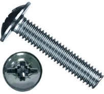 Винт с прессшайбой 23 БОЛТА М4x40 мебельный, DIN967, 100 шт. вм440фф100