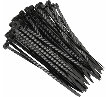 Нейлоновая стяжка AVG 2.5x150 черная 2,5*150