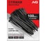 Нейлоновая стяжка AVG 2.5x150 черная 2,5*150 2