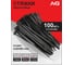 Нейлоновая стяжка AVG 4.8x450 черная 4,8*450 2