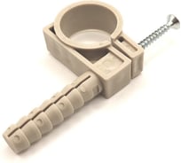 Дюбель-хомут крепление для труб бобры RTP 25, упаковка 10 шт., 47745