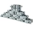 Хомут силовой двухболтовый Rusbelt 40-50 мм, W1, 50 шт. 00-00041381 3