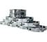 Хомут силовой двухболтовый Rusbelt 30-40 мм, W1, 50 шт. 00-00041377 7