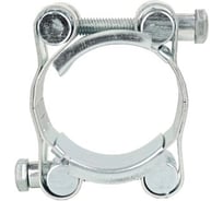 Хомут силовой двухболтовый Rusbelt 65-75 мм, W1, 10 шт. 00-00041384