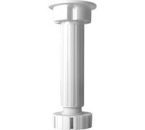Комплект из 4 регул. меб. опор 150мм белые Lemax PROF 4FL15W