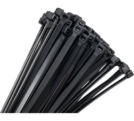 Нейлоновая стяжка AVG 3.6x200 черная черная 3,6*200