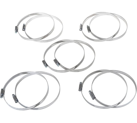 Хомут червячный Arnezi 120x140/12-0,7 W2-430 DIN 3017-1 / ГОСТ 28191-89 упак. 10 шт. A0902133