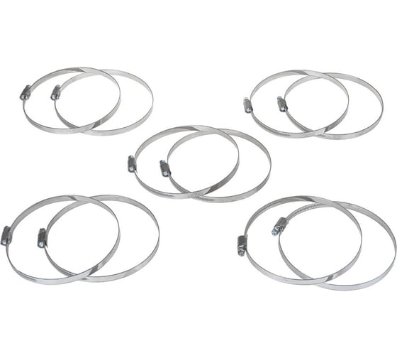 Хомут червячный Arnezi 110x130/9-0,7 W2-430 DIN 3017-1 / ГОСТ 28191-89 упак. 10 шт. A0902115