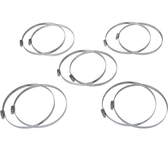 Хомут червячный Arnezi 130x150/9-0,7 W2-430 DIN 3017-1 / ГОСТ 28191-89 упак. 10 шт. A0902117