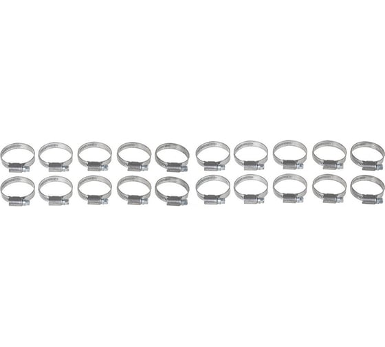 Хомут червячный Arnezi 25x40/9-0,7 W2-430 DIN 3017-1 / ГОСТ 28191-89 упак. 20 шт. A0902105