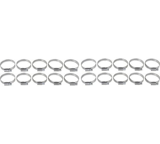 Хомут червячный Arnezi 32x50/9-0,7 W2-430 DIN 3017-1 / ГОСТ 28191-89 упак. 20 шт. A0902107