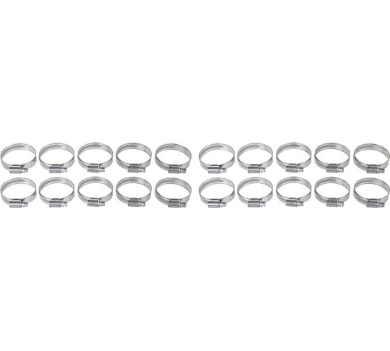 Хомут червячный Arnezi 32x50/12-0,7 W2-430 DIN 3017-1 / ГОСТ 28191-89 упак. 20 шт. A0902124