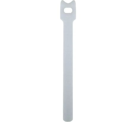 Стяжка-липучка Filum 150x11 мм, 12 шт, мягкая пряжка, цвет белый (кабельный организатор) FL-CMT-150-WH