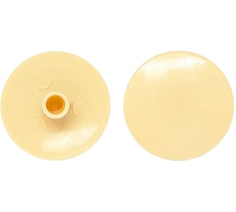 Заглушка на эксцентрик Левша 18 мм (20 шт), бежевый У5-1920.Беж