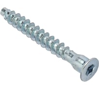 Винт-конфирмат с потайной головкой ЛЕВША 6,3x50, цинк, 8 шт. У5-1323