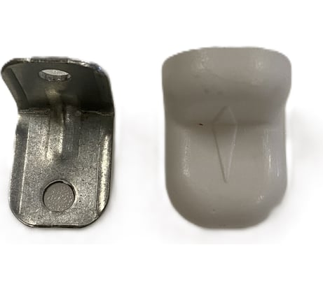 Уголок крепежный Локри стальной 20*20 белый 4 шт. 1-100