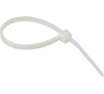 Хомут стяжка Topfort нейлоновая морозостойкая 3х150 белый 100 шт. в упаковке 2097669