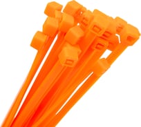 Нейлоновый хомут TDM ELECTRIC 3.6х200 мм, оранжевый, 25 штук SQ0515-0367