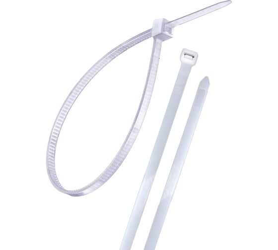 Хомут TDM ELECTRIC 3,6х100 мм, нейлон, белый, 25 штук SQ0515-0309 1