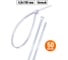 Хомут TDM ELECTRIC 4,8х180 мм, нейлон, белый, 50 штук SQ0515-0318 2