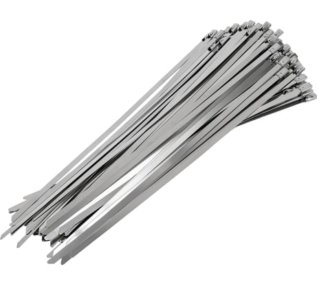 Стальные хомуты-стяжки Gigant нержавеющие 4,6x250мм 100шт. 123940