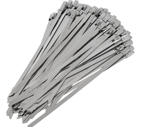 Стальные хомуты-стяжки Gigant нержавеющие 4,6х150мм 100шт. 123942