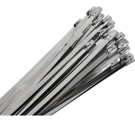 Стальные хомуты-стяжки Gigant нержавеющие 4,6x800мм 100шт. 123946