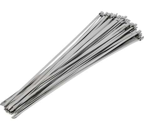 Стальные хомуты-стяжки Gigant нержавеющие 4,6x300мм 50шт. 123949