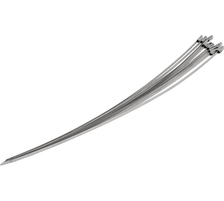 Стальные хомуты-стяжки Gigant нержавеющие 4,6x300мм 10шт. 123952