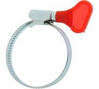 Хомут с "барашком" TUNDRA krep, несквозная просечка, диаметр 30-45 мм, ширина 9 мм 2974967