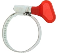 Хомут с "барашком" TUNDRA krep, несквозная просечка, диаметр 25-40 мм, ширина 9 мм 2974966