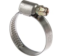 Червячный хомут TUNDRA krep W2, диаметр 20-32 мм, ширина 9 мм, нержавеющая сталь 3815940