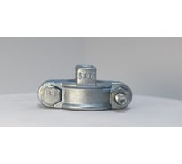 Хомут силовой Extrim blast двухболтовый сталь с фиксаторами SK 34