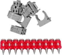 Комплект F8s F-8s F8-CPE20 крепеж-клипса + гвоздь F-CN 3,0x19, 1000 шт. 2-2-4-8414