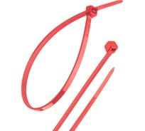 Нейлоновые хомуты TDM ELECTRIC 2,5х100 мм, красный, 25 штук SQ0515-0344