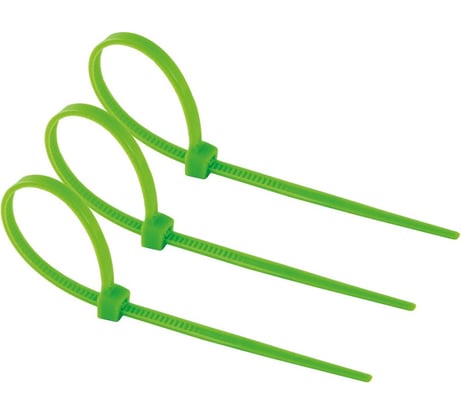Нейлоновые хомуты TDM ELECTRIC 3,6х200 мм, зеленый, 25 штук SQ0515-0349