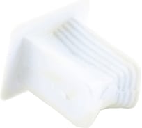 Стяжка Стройбат Х «Ласточкин хвост» 14 мм с заглушкой (шт), белый упаковка (1 000 шт) 357990