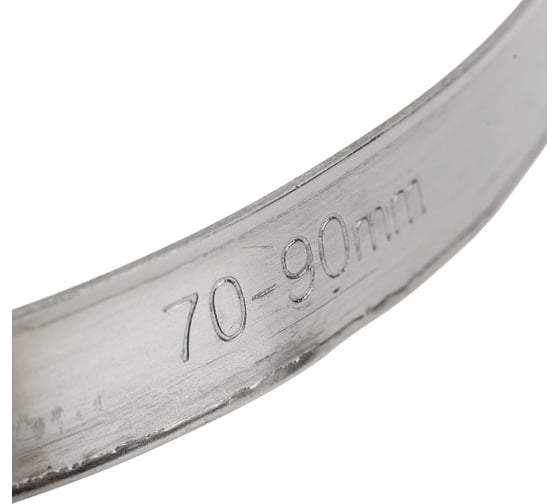 Обжимной хомут Госкреп 9 мм, из нерж. стали, 70-90 мм, 2 шт. 11-0013950