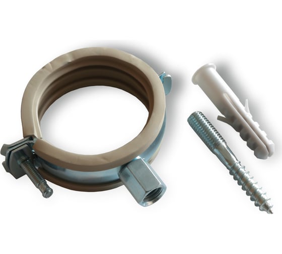 Хомут металлический с шурупом Heisskraft PipeLock 125 505125