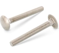 Болт мебельный Edelfix DIN 603 M10x120/120 мм, А2, нерж. с полукр. гол и квадр. подгол. 5 шт. 603210120/120 5