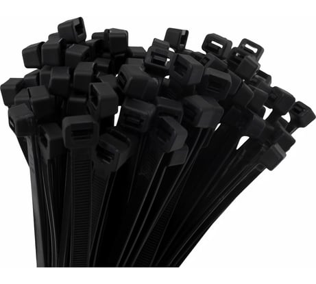 Нейлоновая хомут-стяжка 7,6х500 черная, 100 шт Gigant G/1/85