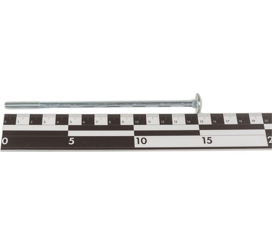 Мебельный болт КРЕП-КОМП цинк, DIN603, 6х150, пр. 5.8, 8 шт. бм6150мф