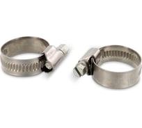 Хомут винтовой Edelfix DIN3017 16-27/9, А4, нержавеющий 10 шт 301741627/9 10