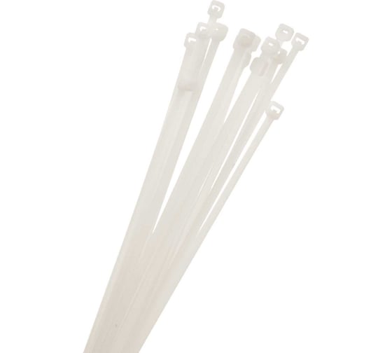 Кабельная стяжка Jazzway PCT 7,6x400-100WH PA6.6 (упаковка 100шт) 5054240