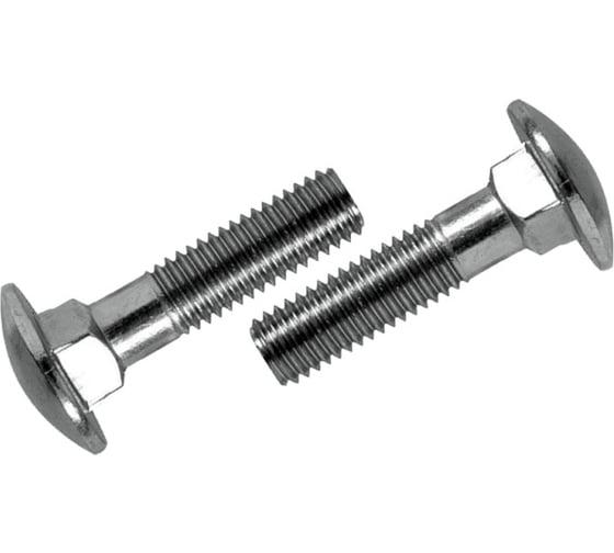 Болт мебельный ООО ПКФ Сварком 10x150, цинк, DIN 603, 1 кг 00017790