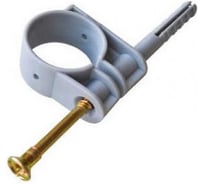 Хомут для труб быстрого монтажа ООО ПКФ Сварком 20/6x35 с гвоздем 50 шт k00015055